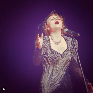 Vintage Black Formal Dress with Puffed Sleeves